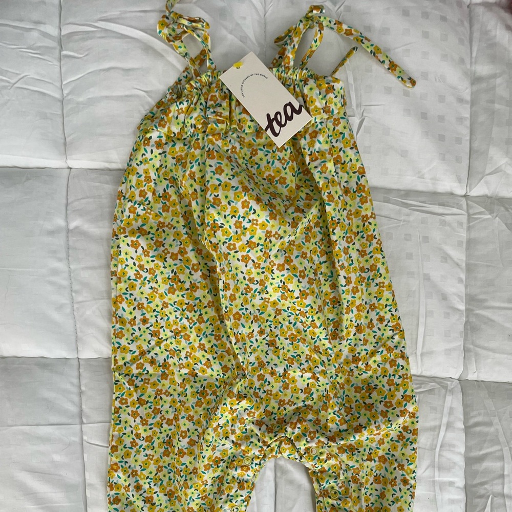 Tea Collection overall romper
